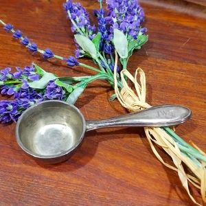 VTG Silver Plated Heavy Coffee Scoop